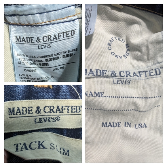 Levi's Made & Crafted Tack Slim - Picture 5 of 5